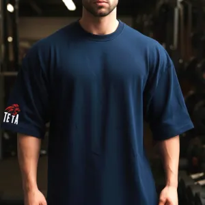 Męski rag top bawełniany 240g oversize – TETA SPORTS (24 kolory) - 3