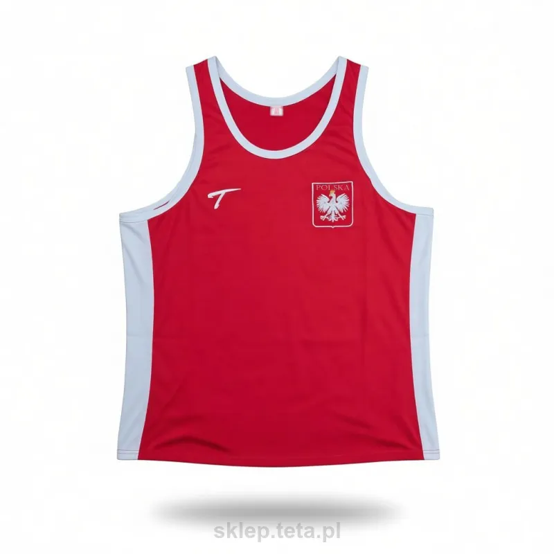 Koszulka reprezentacyjna Polska – czerwona bokserka