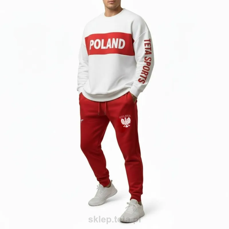 POLAND TEAM Bluza Oversize (3 Gramatury)