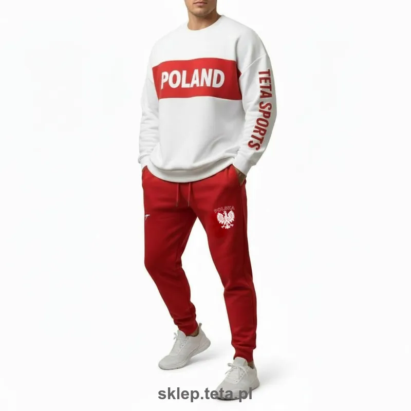 POLAND TEAM Bluza Oversize (3 Gramatury)