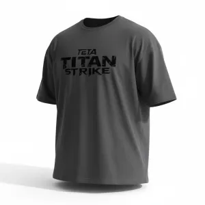 T-Shirt Oversize Męski- TETA TITAN STRIKE Coton Heavy - 2