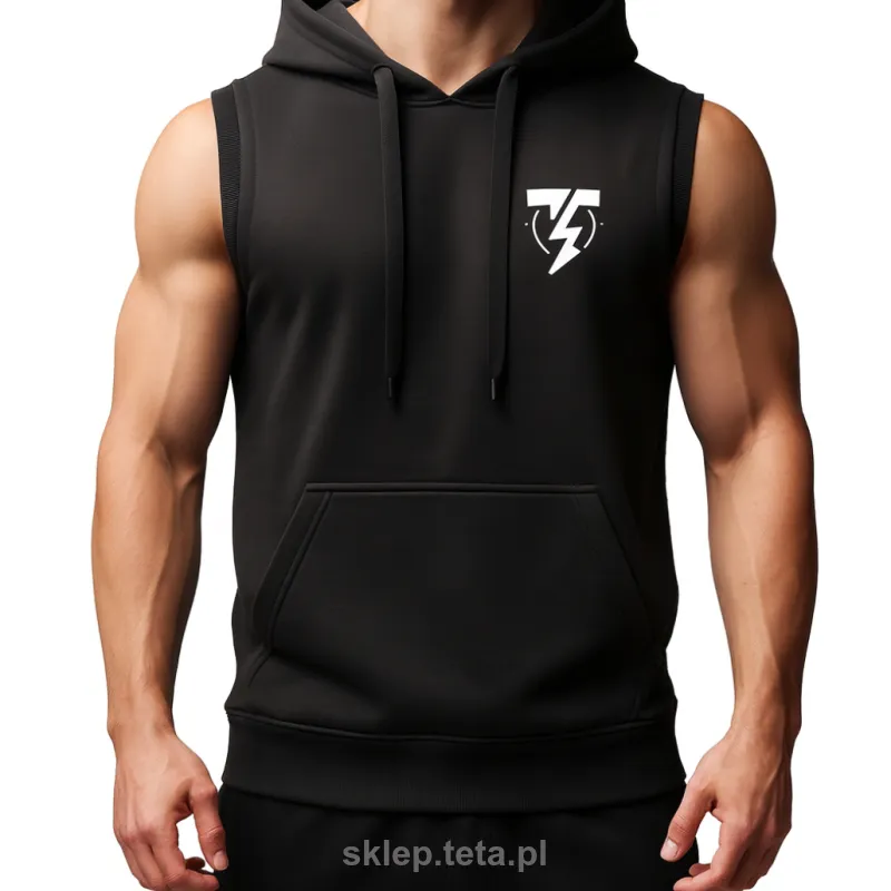 Bluza bez rękawów z kapturem TETA SPORTS