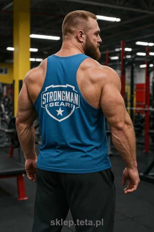 Tank top Strongman Gear – siła, styl, charakter
