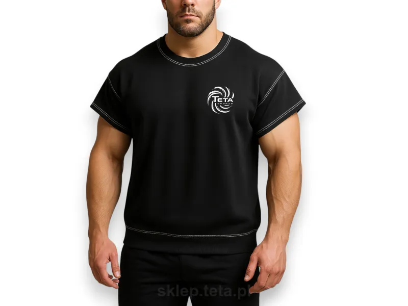 Oversize’owa koszulka treningowa  dla tych, którzy wiedzą, ile waży sztanga