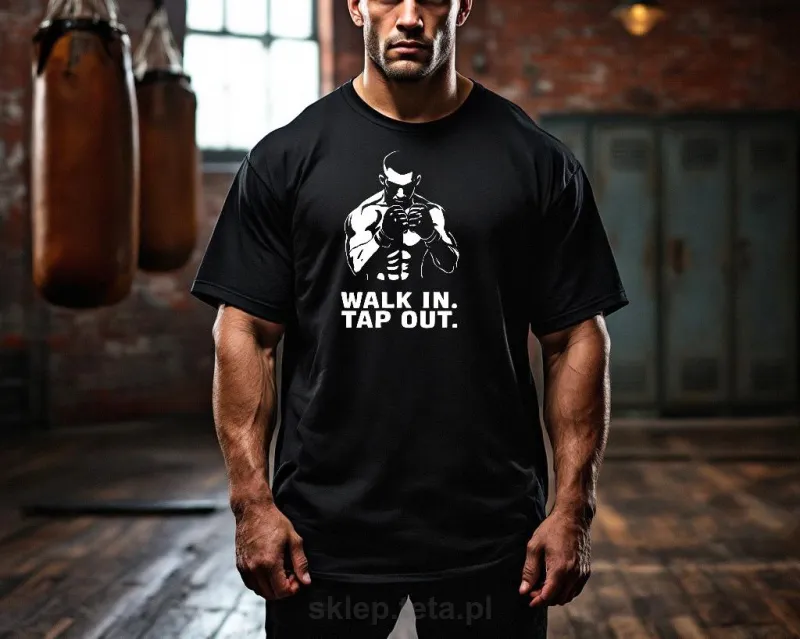 T-shirt WALK IN. TAP OUT. – TETA FIGHT GEAR