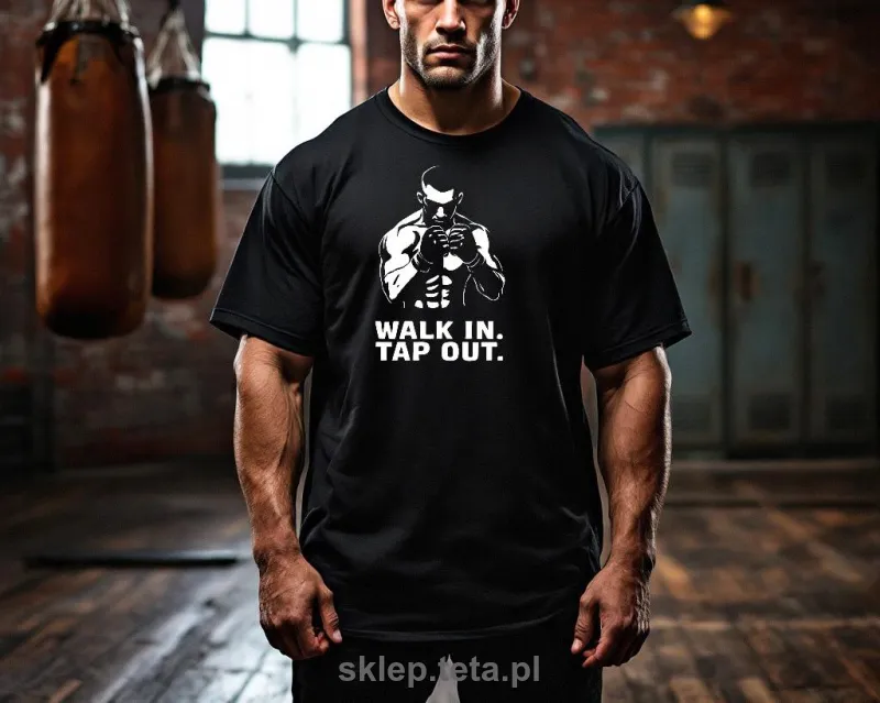 T-shirt WALK IN. TAP OUT. – TETA FIGHT GEAR