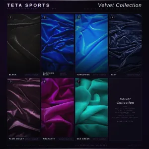 Classic Physique Posing Shorts - Samt (Velvet) - IFBB Schnitt (5cm Steg) - Maßanfertigung - Teta Sports - 4