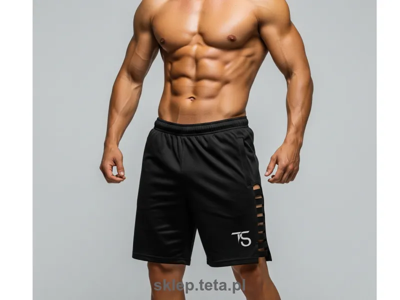 Drop No.1 od TETA SPORTS – Oversize Shorts z bocznymi gumkami