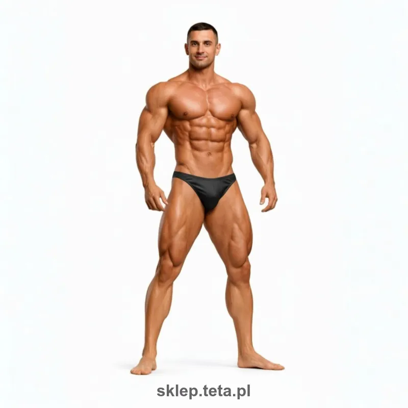 Matowe Spodenki Startowe Classic Physique - Szew Profilujący - IFBB (Bok 5cm) - NPC - Teta Sports