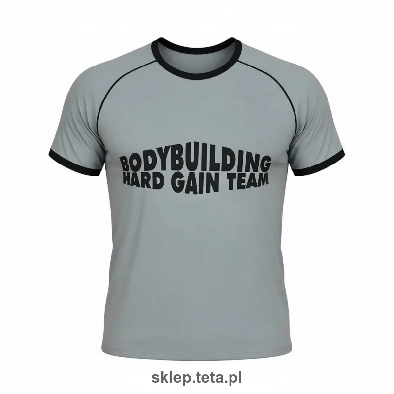 Koszulka BODYBUILDING HARD GAIN TEAM – bawełna z lycrą