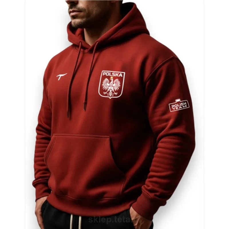 Bluza z kapturem Polska – Kolekcja Teta Sports