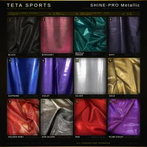 Metallic Bodybuilding Posing Trunks - Klassische Wettkampf-Posinghose - IFBB Steg-Optionen - Maßanfertigung - Teta Sports - 4