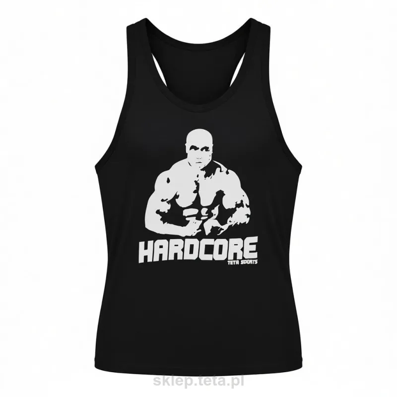 Męska koszulka treningowa HARDCORE – czarna