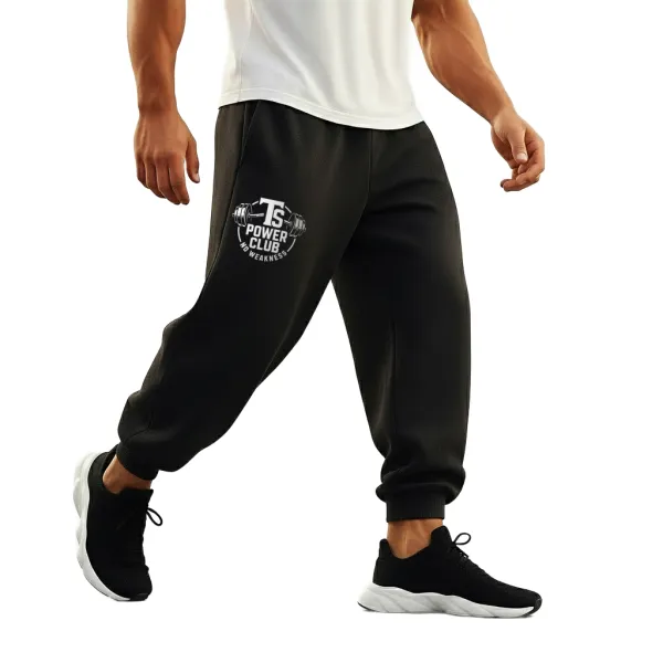 Męskie spodnie dresowe treningowe TETA SPORTS – luźny krój, ściągacze, 3 grubości bawełny, 24 kolory