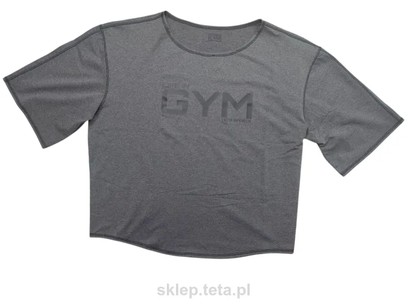 Rag Top LIFE IN GYM – grafitowy