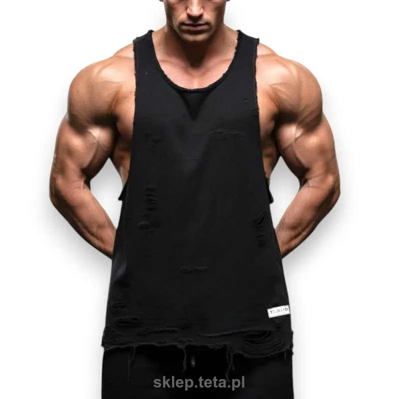 Bezrękawnik Teta Sports TS.01.LTD, mięsista bawełna 240g, surowe wykończenie, limitowana edycja