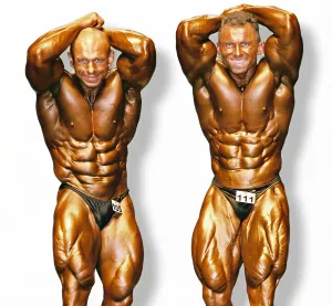 Classic Physique Spodenki Startowe Matowe – IFBB NPC Pro Cut - 3