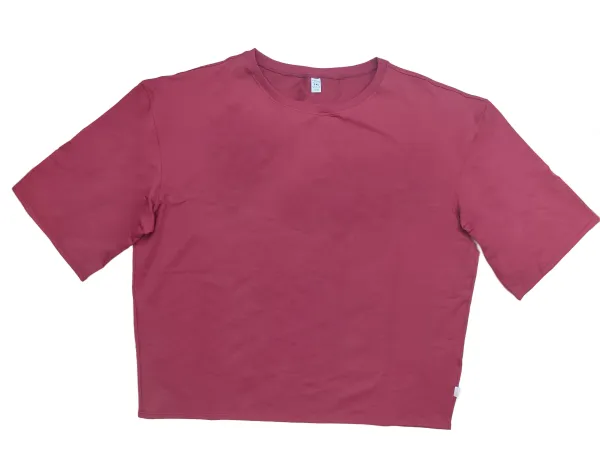 Koszulka TETA BASIC – bordowy oversize