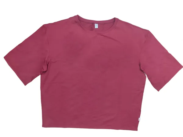 Koszulka TETA BASIC – bordowy oversize