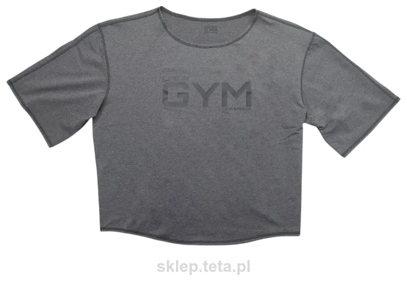 Rag Top LIFE IN GYM – grafitowy