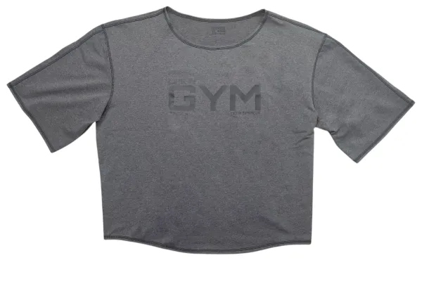 Rag Top LIFE IN GYM – grafitowy