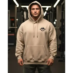 Hoodie Oversize TETA SPORTS Dresówka Bawełniana 98% - Bluza z Kapturem Heavy Cotton - 2