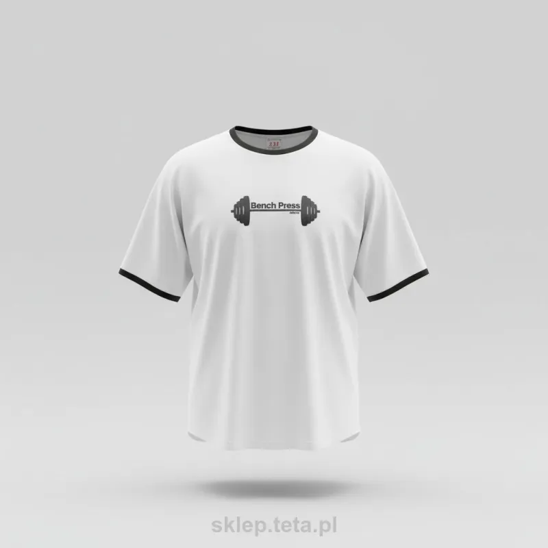 Męska koszulka „Bench Press” TETA SPORTS – bawełna z domieszką elastanu