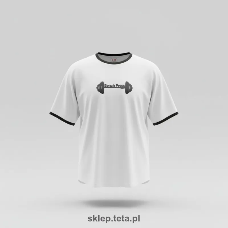 Męska koszulka „Bench Press” TETA SPORTS – bawełna z domieszką elastanu
