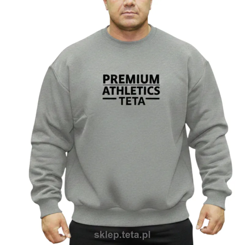 Bluza Oversize Crewneck Siłownia i Ulica | TETA SPORTS Polska