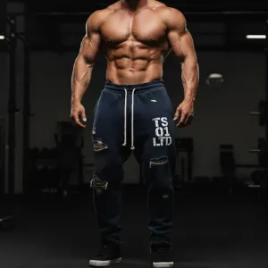 Męskie spodnie dresowe TETA SPORTS TS.01.LTD – limitowana kolekcja, surowe wykończenia, 3 grubości bawełny - 2