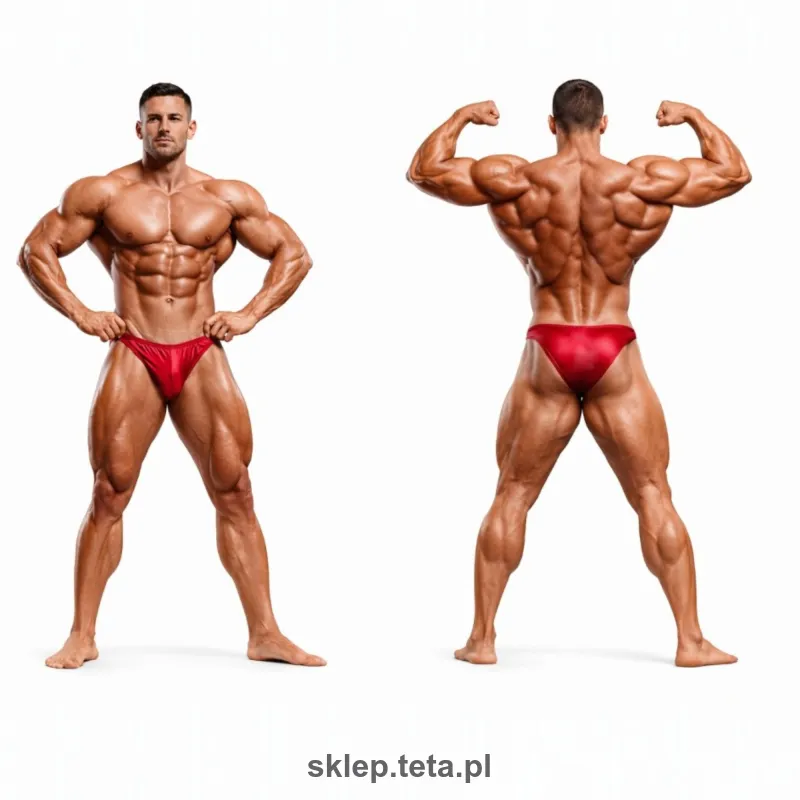 Posing Shorts Classic Physique - Wybór boków (Wąskie / 5cm IFBB) - Lekki Połysk - Teta Sports Official