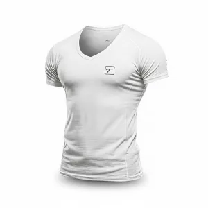 Teta Sports Elite. Koszulka Męska Muscle V-Neck Stretch. Bawełna Premium 180g. Idealny Look na Siłownię i Miasto.T-SHIRT T - 3