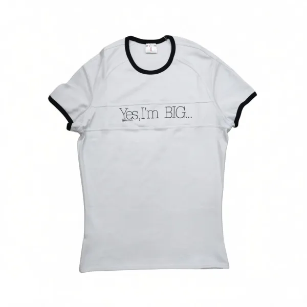 Koszulka Yes, I’m BIG – bawełna z lycrą