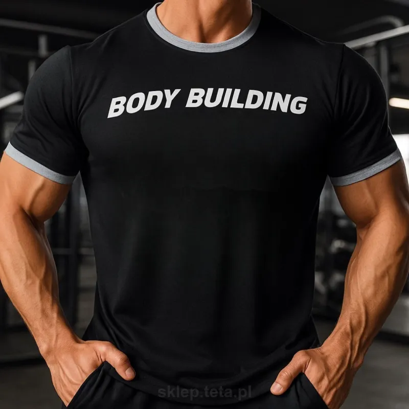 Klasyczna koszulka Body Building – podkreśla efekty Twojego treningu