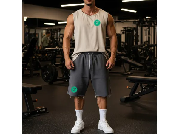 Męski Bezrękawnik Oversize  - Wytrzymałość i Styl na Ekstremalne Treningi