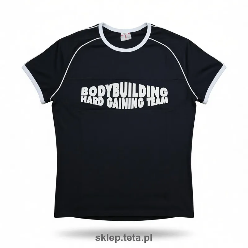 Koszulka BODYBUILDING HARD GAINING TEAM – czarna