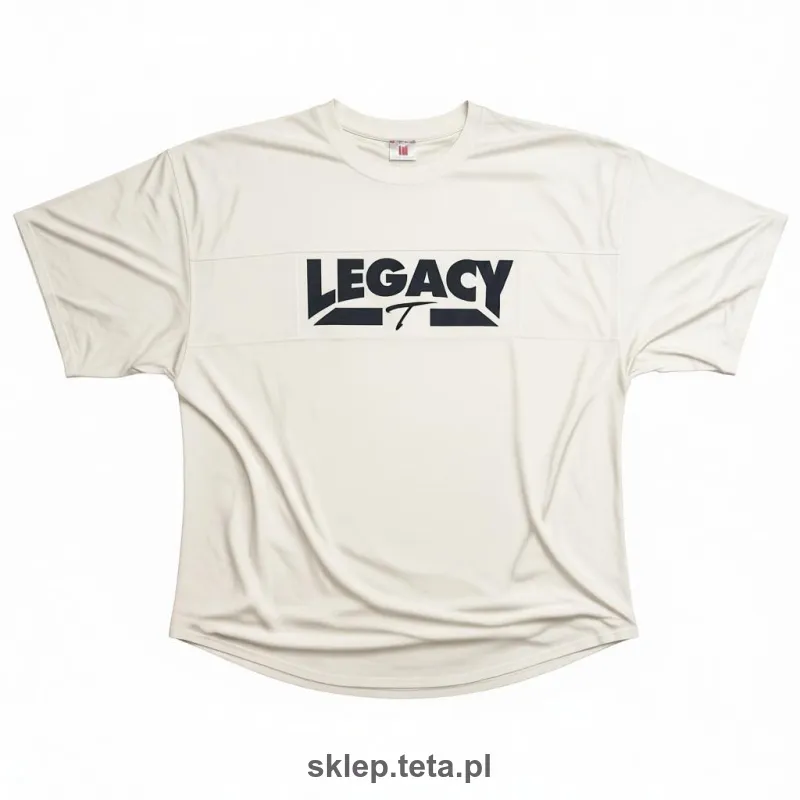 Koszulka TETA LEGACY – biała oversize